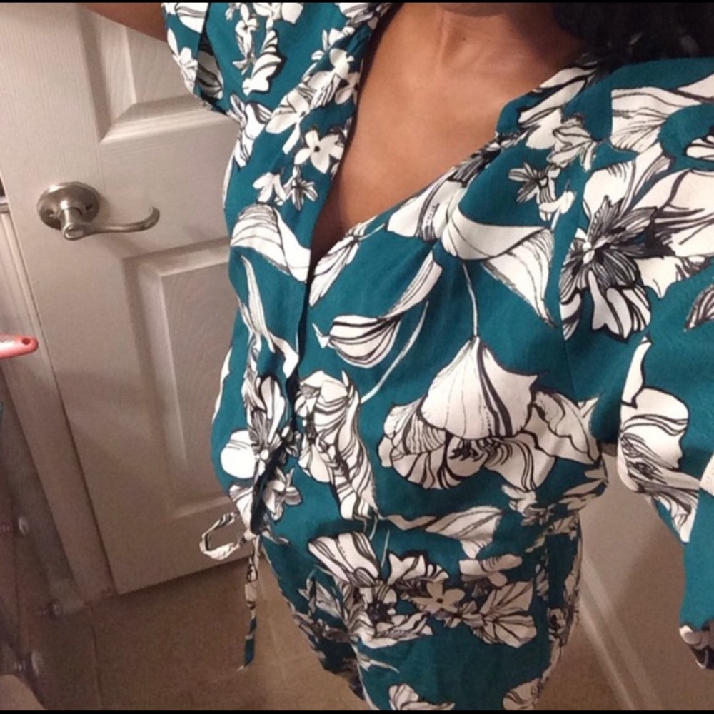 Zara Floral Jumpsuit